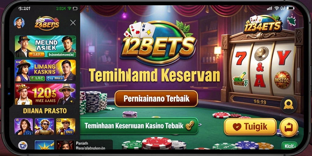 Tangkapan layar permainan Kasino 1234BETS dengan antarmuka menarik.