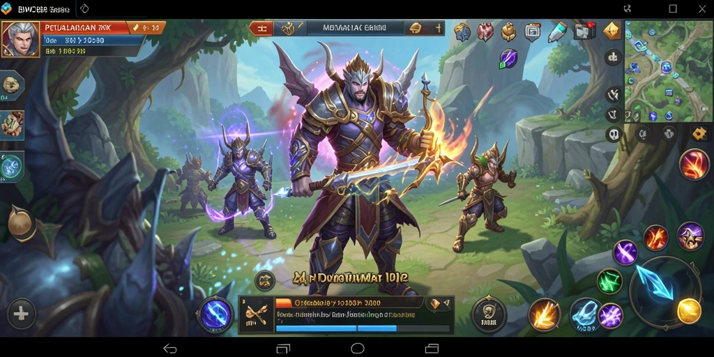 Tampilan grafis menakjubkan dari gameplay BWO888 yang memukau.