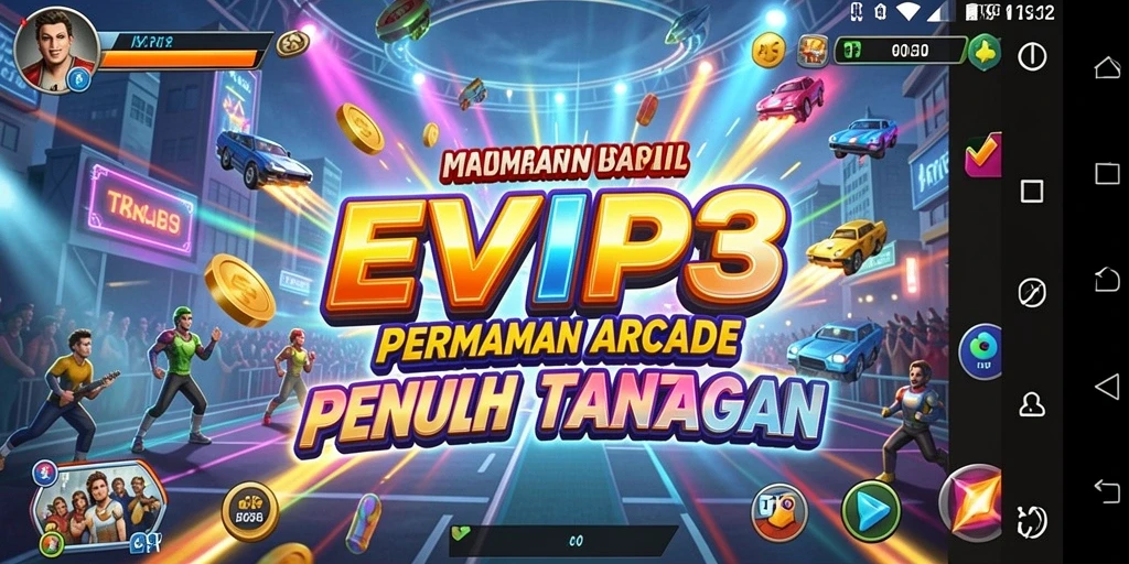 Tampilan gameplay menarik dari EVIP3 yang penuh tantangan.