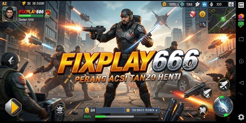 Tampilan gameplay FIXPLAY666 yang penuh aksi dan adrenalin.