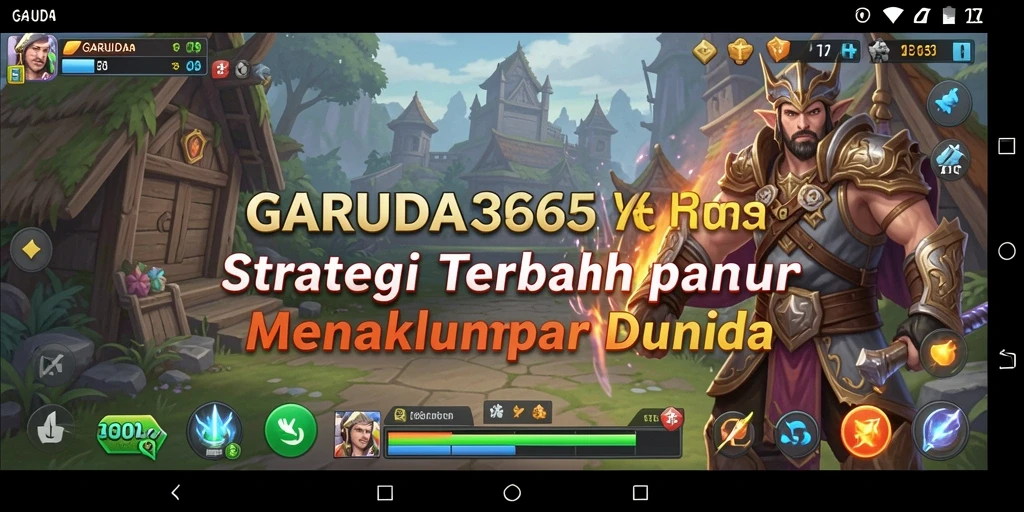 Tangkapan layar dari gameplay GARUDA365 yang menegangkan dan penuh strategi.