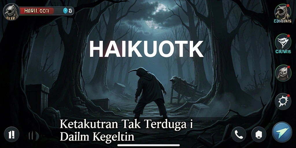Gameplay menegangkan di dunia gelap HAIKUOTK.