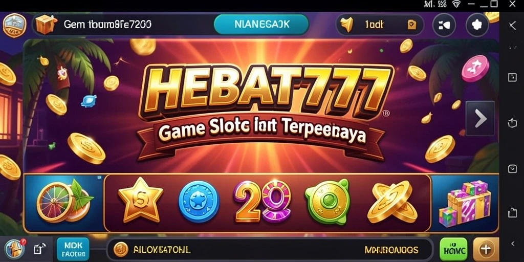 Tampilan gameplay HEBAT777 yang menarik dan seru.