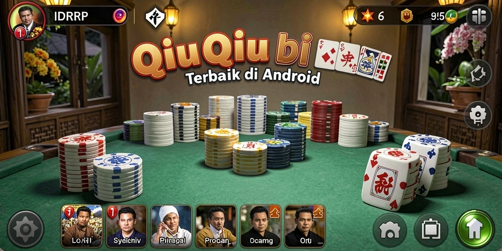 Tampilan gameplay seru dari IDRRP, QiuQiu yang mendebarkan.