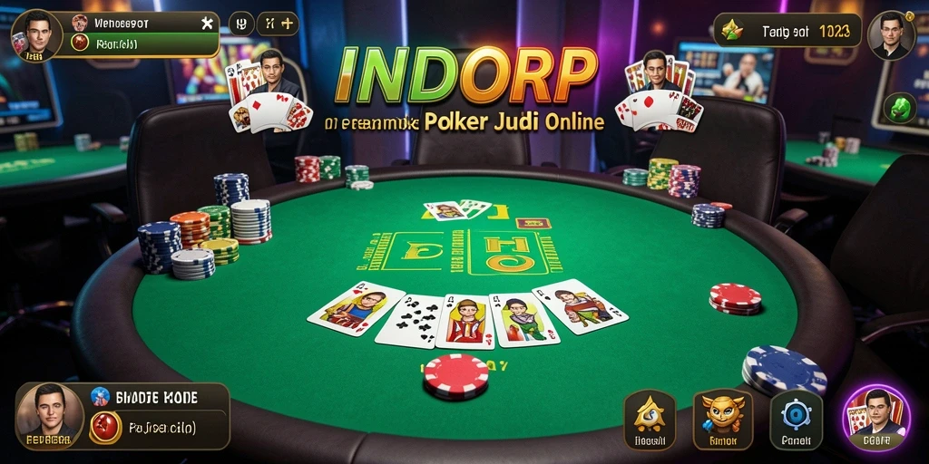 Tampilan gameplay INDORP yang seru dan interaktif.