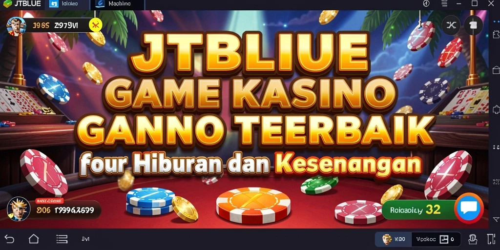 Tampilan gameplay seru dan mendebarkan di JTBLUE.