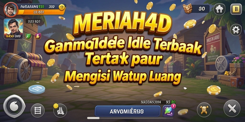 Gameplay seru MERIAH4D dengan elemen Idle yang menarik.