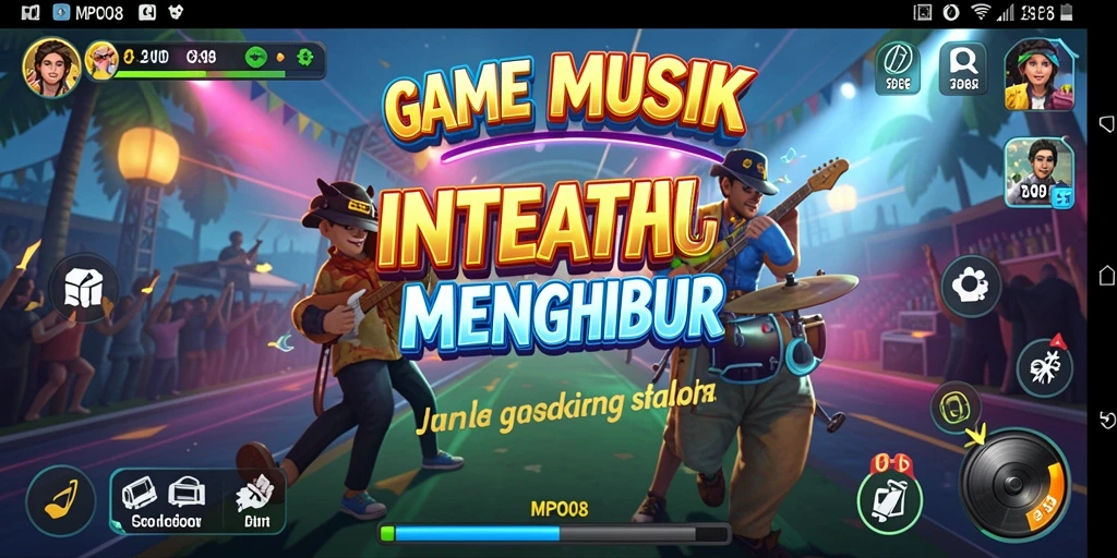 Tampilan gameplay MPO08 yang seru dan interaktif.