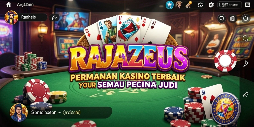 Tampilan menarik dari gameplay RAJAZEUS yang penuh aksi.