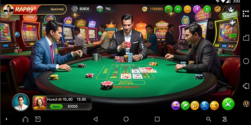 Tampilan menarik dan gameplay seru dari RAP89.
