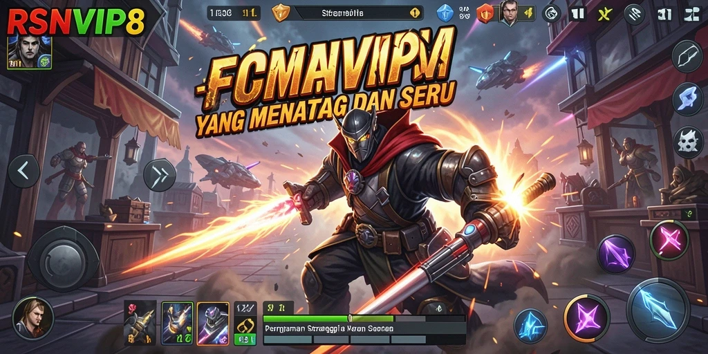 Tampilan Gameplay RSNVIP8 dengan Strategi yang Menantang