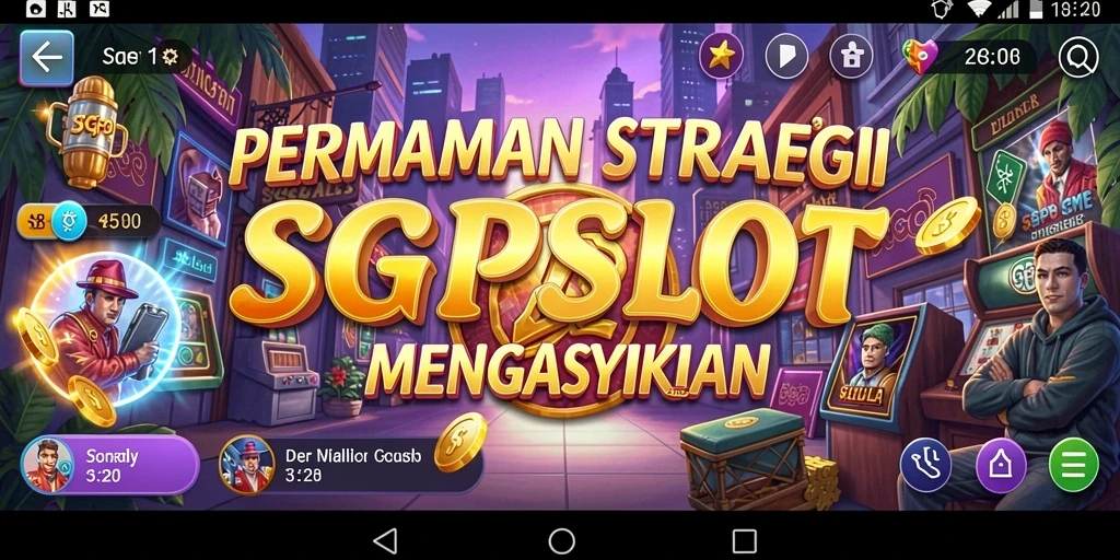 Tampilan gameplay menarik dan strategi mendalam SGPSLOT.
