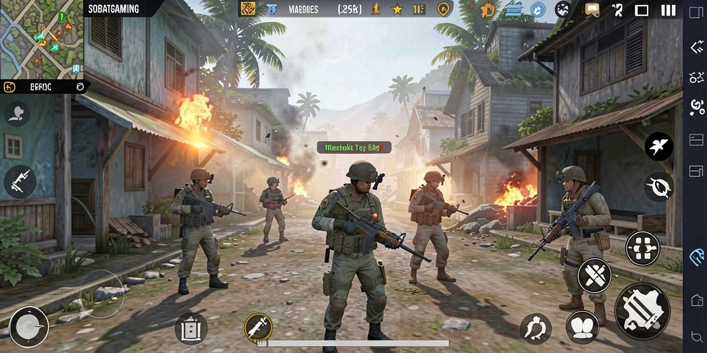 Tampilan menarik dari gameplay strategi SOBATGAMING.